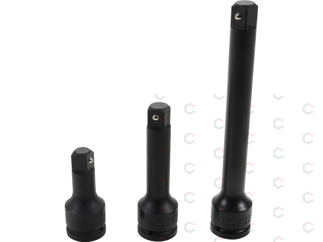 Smūginių ilginuvų rinkinys | 20 mm (3/4") | 3 vnt. (8840) 3 Smūginių ilginuvų rinkinys | 20 mm (3/4") | 3 vnt. (8840) 3