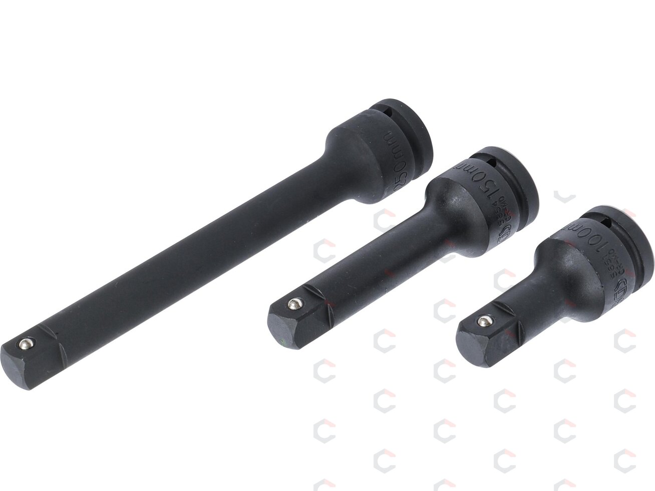 Smūginių ilginuvų rinkinys | 20 mm (3/4") | 3 vnt. (8840) Smūginių ilginuvų rinkinys | 20 mm (3/4") | 3 vnt. (8840)