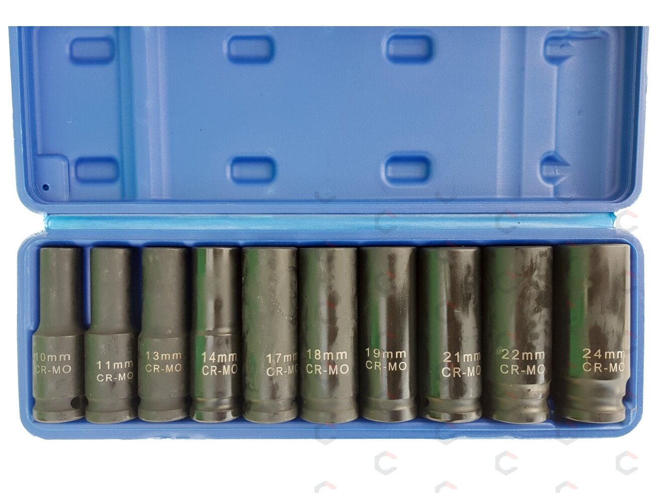 Smūginių ilgų galvučių rinkinys | 12,5 mm (1/2") | 10-24 mm | 10 vnt. (SK1210) Smūginių ilgų galvučių rinkinys | 12,5 mm (1/2") | 10-24 mm | 10 vnt. (SK1210)