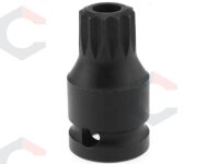 Smūginių antgalių rinkinys – su skyle (tamperproof) Spline XZN – 1/2" | M14–M18 | 6 vnt. (S1121) 5 Smūginių antgalių rinkinys – su skyle (tamperproof) Spline XZN – 1/2" | M14–M18 | 6 vnt. (S1121) 5