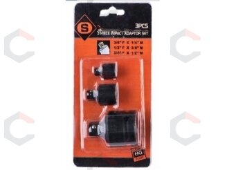 Smūginių adapterių rinkinys | 3 vnt. (RA03) 1 Smūginių adapterių rinkinys | 3 vnt. (RA03) 1