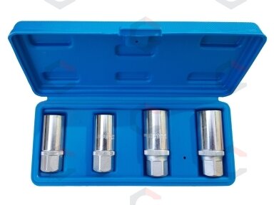 Smeigių išsukėjų rinkinys | 6 - 12 mm | 4 vnt. (SW04) Smeigių išsukėjų rinkinys | 6 - 12 mm | 4 vnt. (SW04)