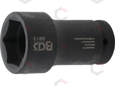 Smūginė galvutė ratų varžtams | 20 mm (3/4") | 41 mm | FUSO / Mitsubishi (9813) Smūginė galvutė ratų varžtams | 20 mm (3/4") | 41 mm | FUSO / Mitsubishi (9813)