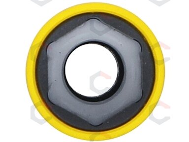 Smūginė galvutė su apsauga | itin siaura | 12,5 mm (1/2") | 19 mm (7503) Smūginė galvutė su apsauga | itin siaura | 12,5 mm (1/2") | 19 mm (7503)