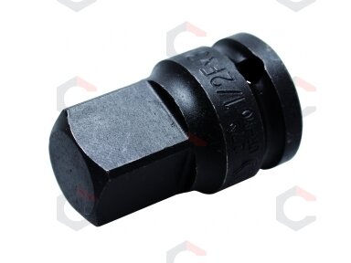 Smūginis adapteris | vidinis kvadratas 12,5 mm (1/2") - išorinis kvadratas 20 mm (3/4") (279) Smūginis adapteris | vidinis kvadratas 12,5 mm (1/2") - išorinis kvadratas 20 mm (3/4") (279)
