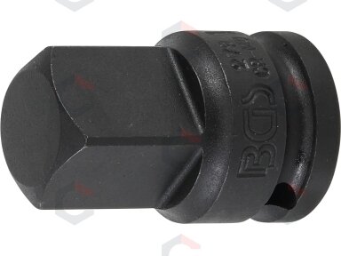 Smūginis adapteris | vidinis kvadratas 12,5 mm (1/2") - išorinis kvadratas 20 mm (3/4") (279) Smūginis adapteris | vidinis kvadratas 12,5 mm (1/2") - išorinis kvadratas 20 mm (3/4") (279)