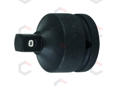 Smūginis adapteris | vidinis kvadratas 20 mm (3/4") - išorinis kvadratas 12,5 mm (1/2") (275) Smūginis adapteris | vidinis kvadratas 20 mm (3/4") - išorinis kvadratas 12,5 mm (1/2") (275)