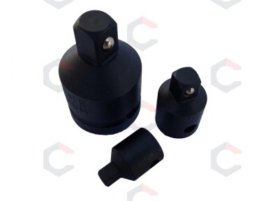 Smūginių adapterių rinkinys | 3 vnt. (RA03) Smūginių adapterių rinkinys | 3 vnt. (RA03)