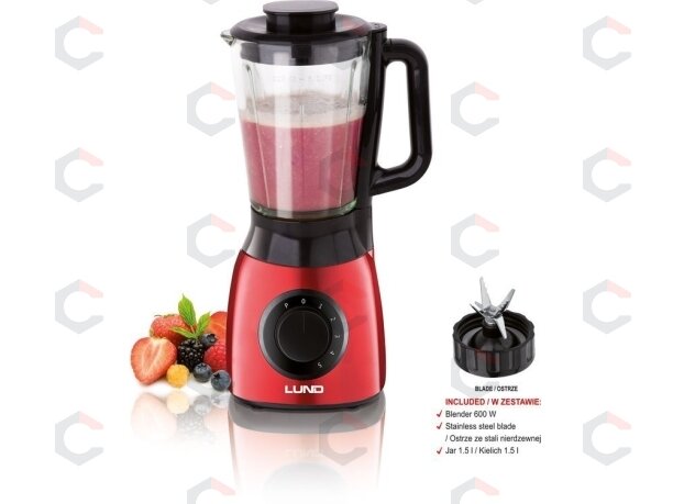Smulkintuvas / blenderis | raudonas | 600W (67705) 8 Smulkintuvas / blenderis | raudonas | 600W (67705) 8
