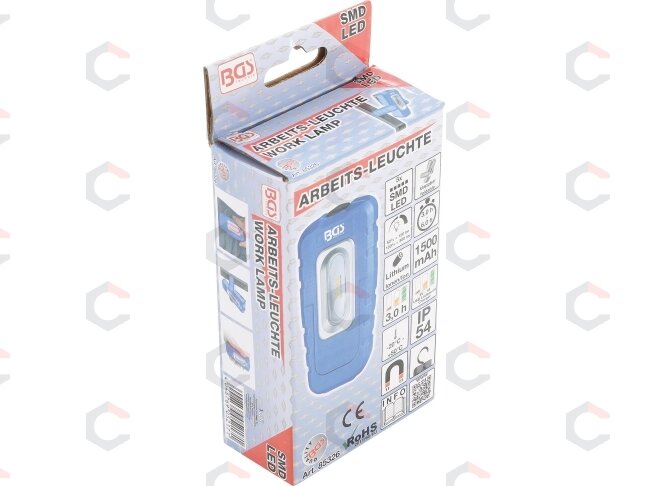 SMD-LED darbo lempa | sulankstoma (85326) 3 SMD-LED darbo lempa | sulankstoma (85326) 3