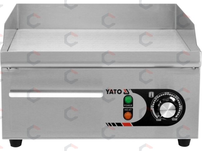 Elektrinė grilio plokštė YATO | lygi | 36 cm (YG-04584) 1 Elektrinė grilio plokštė YATO | lygi | 36 cm (YG-04584) 1