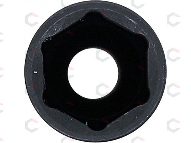 Smūginė galvutė ilga | šešiakampė | 6,3 mm (1/4") | 12 mm (7271) 1