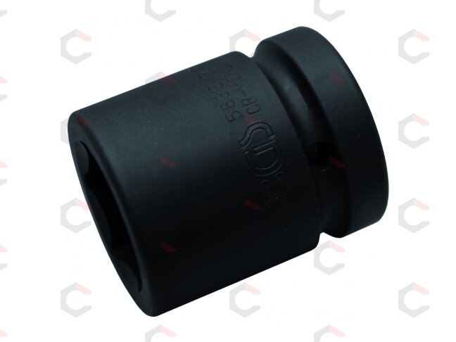 Smūginė galvutė šešiakampė | 25 mm (1") | 33 mm (5833) 1 Smūginė galvutė šešiakampė | 25 mm (1") | 33 mm (5833) 1
