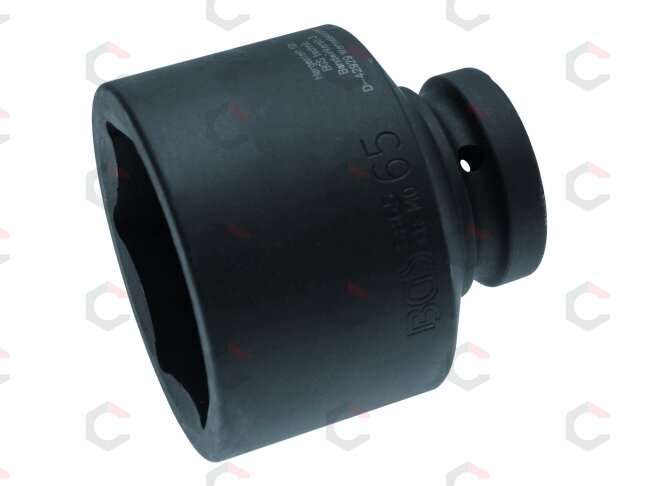 Smūginė galvutė šešiakampė | 25 mm (1") | 65 mm (5865) 1 Smūginė galvutė šešiakampė | 25 mm (1") | 65 mm (5865) 1
