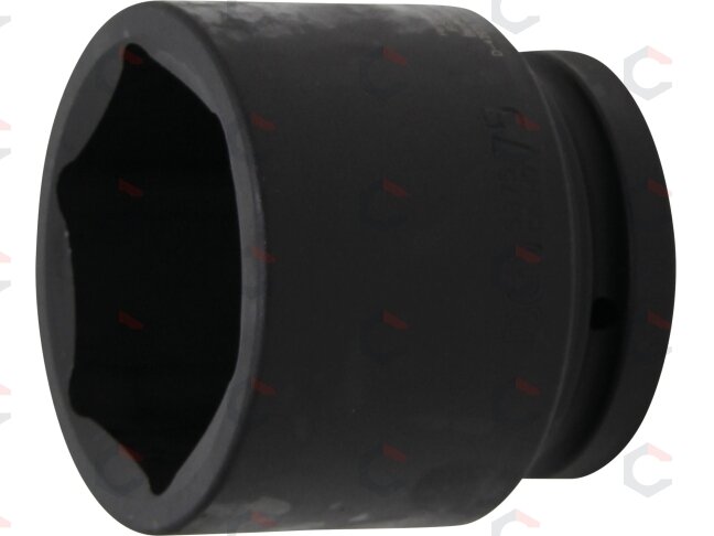 Smūginė galvutė šešiakampė | 25 mm (1") | 75 mm (5875) Smūginė galvutė šešiakampė | 25 mm (1") | 75 mm (5875)