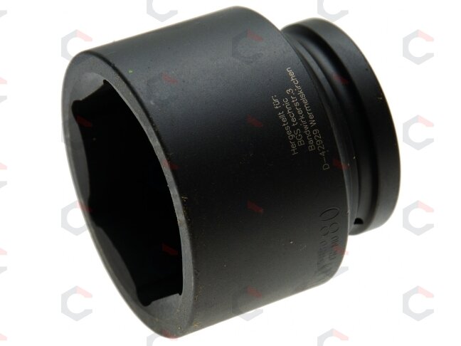 Smūginė galvutė | šešiakampė | 25 mm (1") pavara | 80 mm (5880) 1 Smūginė galvutė | šešiakampė | 25 mm (1") pavara | 80 mm (5880) 1