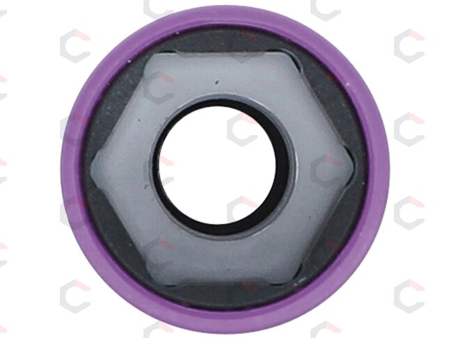 Smūginė galvutė su apsauga | itin siaura | 12,5 mm (1/2") | 22 mm (7505) 1 Smūginė galvutė su apsauga | itin siaura | 12,5 mm (1/2") | 22 mm (7505) 1