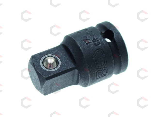 Smūginis adapteris | vidinis kvadratas 10 mm (3/8") - išorinis kvadratas 12,5 mm (1/2") (174) Smūginis adapteris | vidinis kvadratas 10 mm (3/8") - išorinis kvadratas 12,5 mm (1/2") (174)