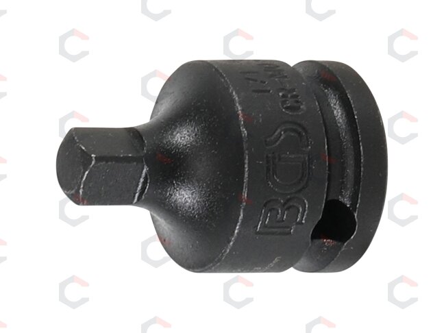 Smūginis adapteris | vidinis kvadratas 10 mm (3/8") - išorinis kvadratas 6.3 mm (1/4") (171) 1 Smūginis adapteris | vidinis kvadratas 10 mm (3/8") - išorinis kvadratas 6.3 mm (1/4") (171) 1