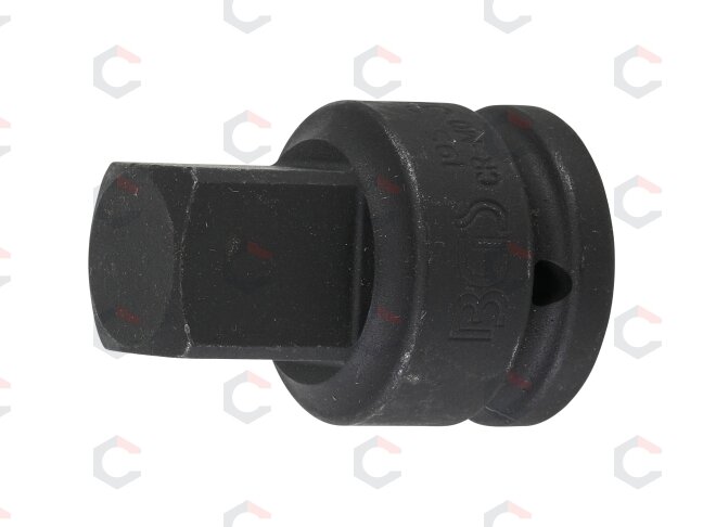 Smūginis adapteris | vidinis kvadratas 20 mm (3/4") - išorinis kvadratas 25 mm (1") (195) 2 Smūginis adapteris | vidinis kvadratas 20 mm (3/4") - išorinis kvadratas 25 mm (1") (195) 2