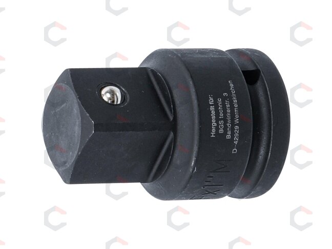 Smūginis adapteris | vidinis kvadratas 20 mm (3/4") - išorinis kvadratas 25 mm (1") (195) 1 Smūginis adapteris | vidinis kvadratas 20 mm (3/4") - išorinis kvadratas 25 mm (1") (195) 1