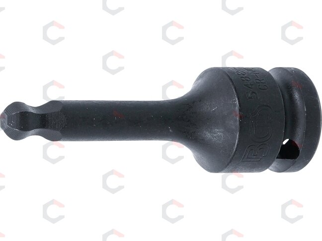 Smūginis antgalis | 12,5 mm (1/2") | hex šešiakampis 8 mm | šarnyrinis (5488-8) Smūginis antgalis | 12,5 mm (1/2") | hex šešiakampis 8 mm | šarnyrinis (5488-8)
