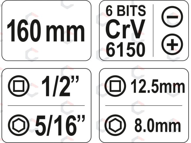 Smūginis atsuktuvas (YT-2802) 3 Smūginis atsuktuvas (YT-2802) 3