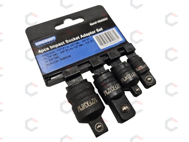 Smūginių adapterių rinkinys | 50BV30 | 4 vnt. (H640604) 1 Smūginių adapterių rinkinys | 50BV30 | 4 vnt. (H640604) 1