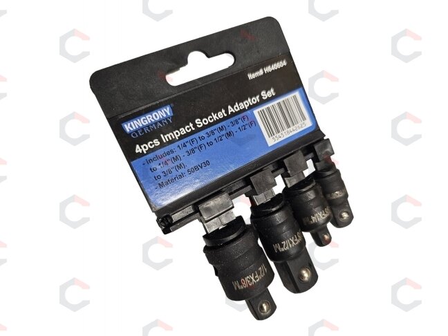 Smūginių adapterių rinkinys | 50BV30 | 4 vnt. (H640604) Smūginių adapterių rinkinys | 50BV30 | 4 vnt. (H640604)
