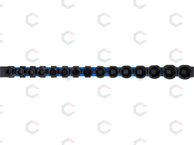 Smūginių galvučių rinkinys | šešiakampės, ypač trumpos | 1/2" | 10–24 mm | 15 vnt. (74700) 4