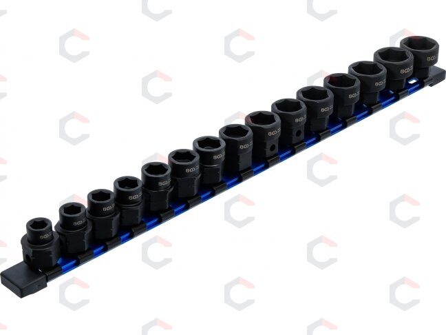 Smūginių galvučių rinkinys | šešiakampės, ypač trumpos | 1/2" | 10–24 mm | 15 vnt. (74700) Smūginių galvučių rinkinys | šešiakampės, ypač trumpos | 1/2" | 10–24 mm | 15 vnt. (74700)