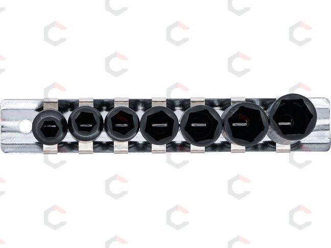 Smūginių ilgų galvučių komplektas | šešiakampės | 6,3 mm (1/4") | 6 - 13 mm | 7 vnt. (5299) 2 Smūginių ilgų galvučių komplektas | šešiakampės | 6,3 mm (1/4") | 6 - 13 mm | 7 vnt. (5299) 2