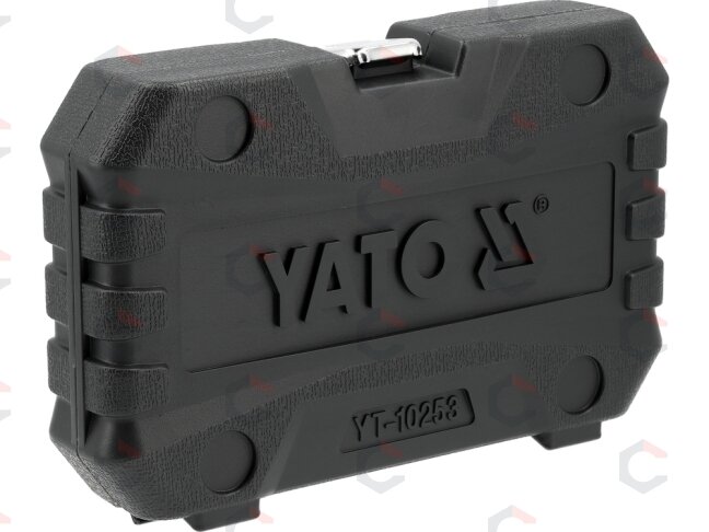 Smūginių trumpų galvučių rinkinys – AS-Drive 1/2", CrMo – 10–27 mm, 15 vnt (YT-10253) 2 Smūginių trumpų galvučių rinkinys – AS-Drive 1/2", CrMo – 10–27 mm, 15 vnt (YT-10253) 2