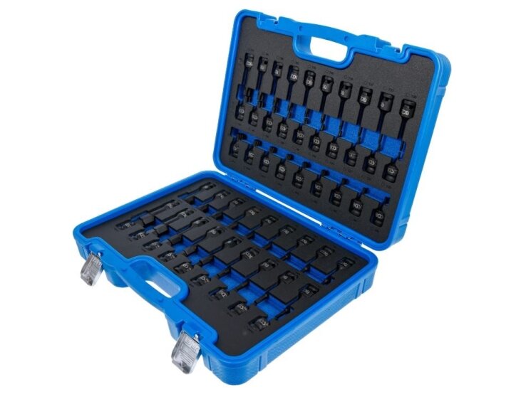 Smūginių galvučių su antgaliais rinkinys | 1/2" | HEX, Torx, XZN | 56 dalių (7298) 2 Smūginių galvučių su antgaliais rinkinys | 1/2" | HEX, Torx, XZN | 56 dalių (7298) 2