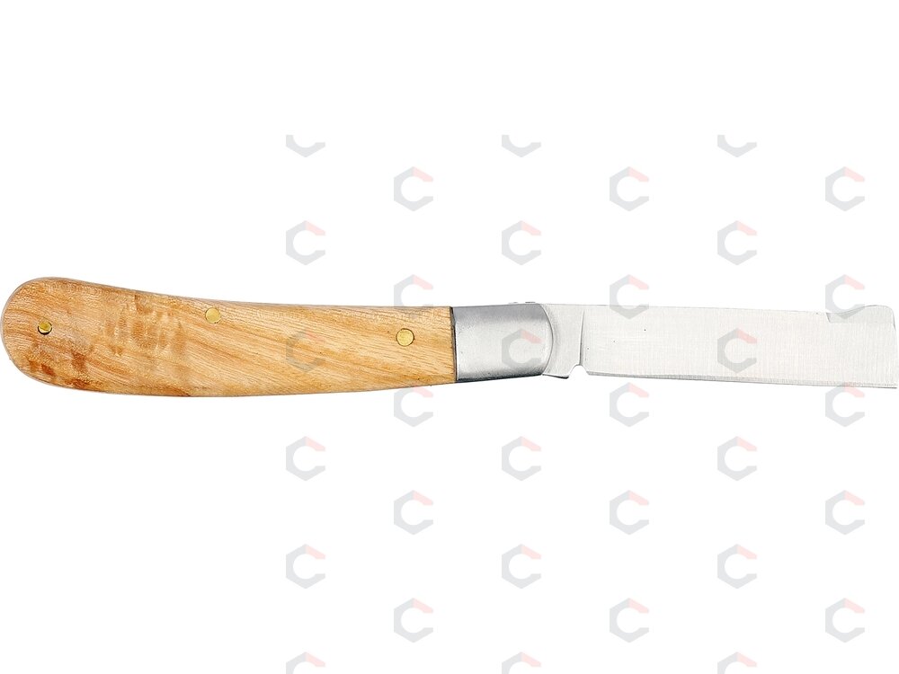 Lenktas sodo skiepijimo ir akiavimo peilis (YT-88561) 1 Lenktas sodo skiepijimo ir akiavimo peilis (YT-88561) 1