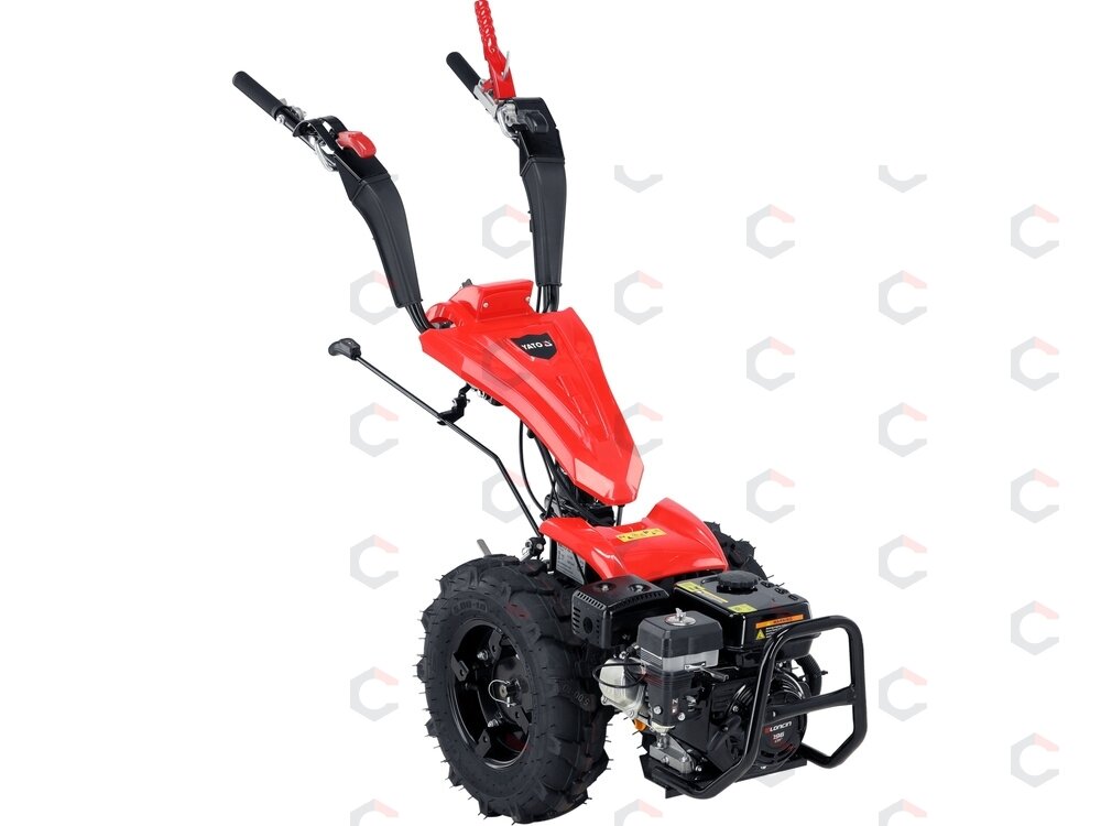 Sodo traktorius benzininis | motoblokas | 196 CM3 (YT-85850)
