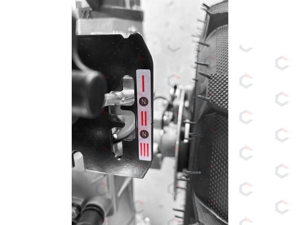 Vienašis traktorius / motoblokas | 420 cm³ | 9 kW | 3+2 bėgiai (YT-85851) 12