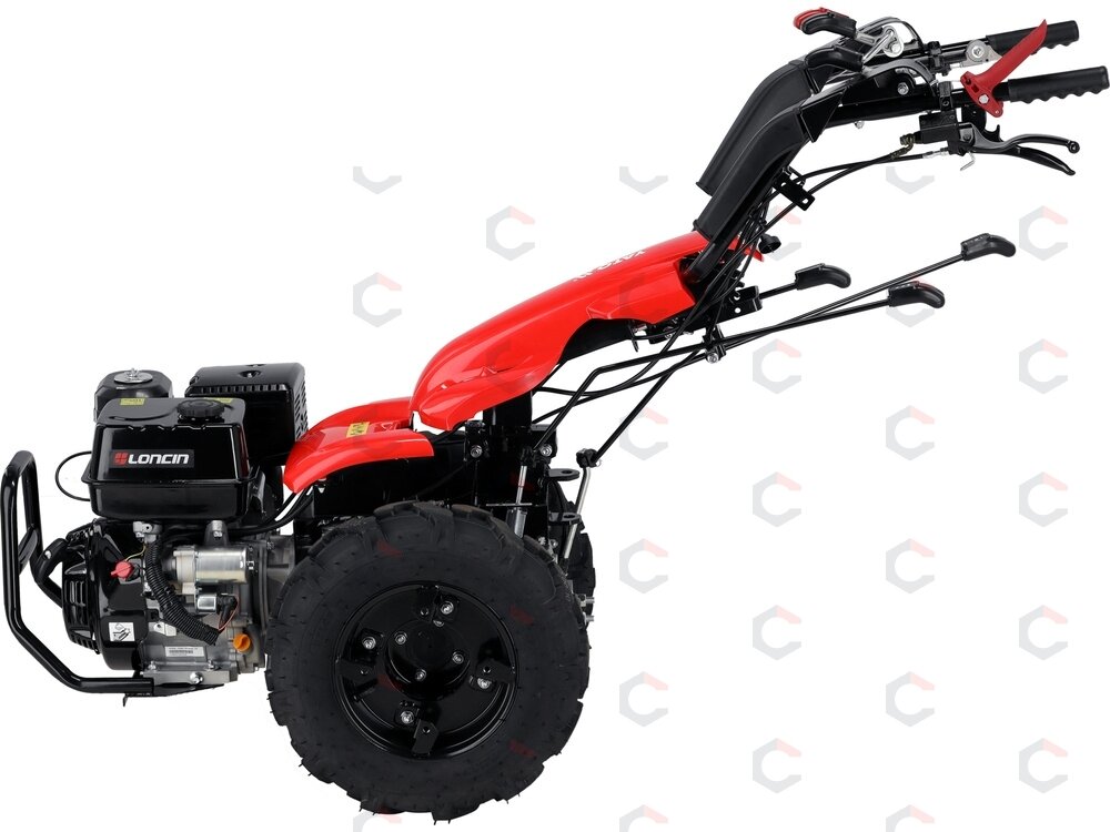 Vienašis traktorius / motoblokas | 420 cm³ | 9 kW | 3+2 bėgiai (YT-85851) 4