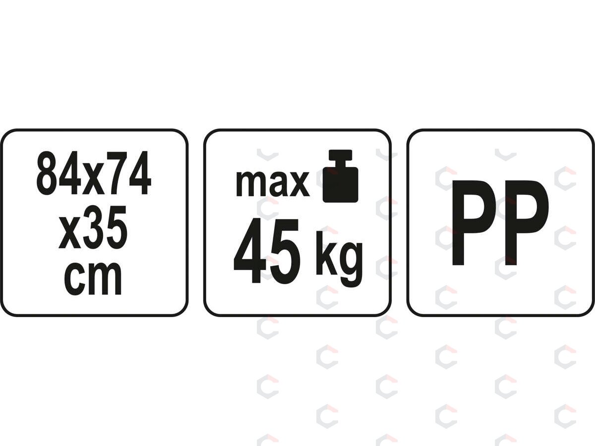 Sodo įrankių stovas | su ratukais | 84 cm (89990) 6 Sodo įrankių stovas | su ratukais | 84 cm (89990) 6