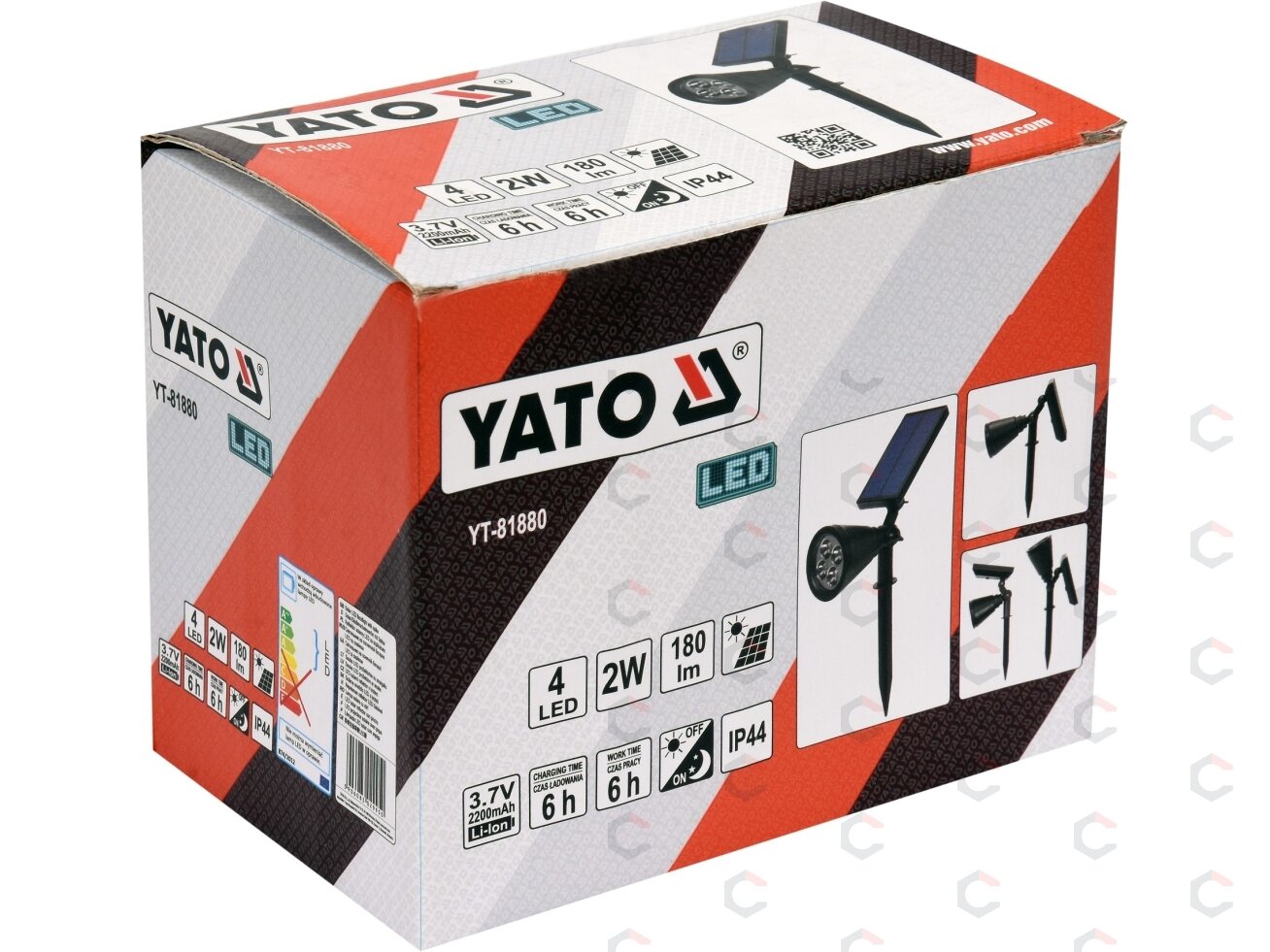 Sodo šviestuvas su saulės baterija | Li-Ion 3,7V (YT-81880) 2 Sodo šviestuvas su saulės baterija | Li-Ion 3,7V (YT-81880) 2