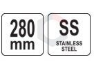 Sodinimo smaigas duobutėms | nerūdijantis plienas, ergonomiška medinė rankena | 280 mm (YT-8894) 1 Sodinimo smaigas duobutėms | nerūdijantis plienas, ergonomiška medinė rankena | 280 mm (YT-8894) 1