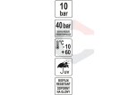Sodo / laistymo žarna | 5 sluoksnių | 1/2" 45 m (89383) 3 Sodo / laistymo žarna | 5 sluoksnių | 1/2" 45 m (89383) 3