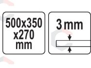Sodo židinys C7 | sudedamas, 3 mm plienas | 50×35×27 cm (99708) 3 Sodo židinys C7 | sudedamas, 3 mm plienas | 50×35×27 cm (99708) 3