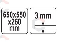 Sodo židinys C6 | sudedamas, 3 mm plienas | 65×55×26 cm (99706) 3 Sodo židinys C6 | sudedamas, 3 mm plienas | 65×55×26 cm (99706) 3