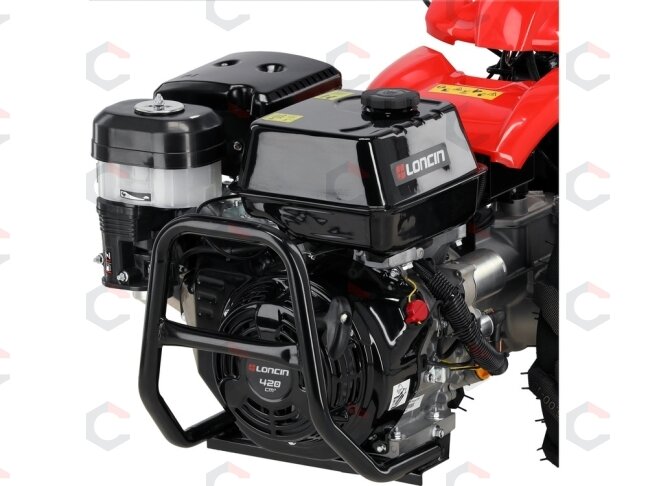 Vienašis traktorius / motoblokas | 420 cm³ | 9 kW | 3+2 bėgiai (YT-85851) 8
