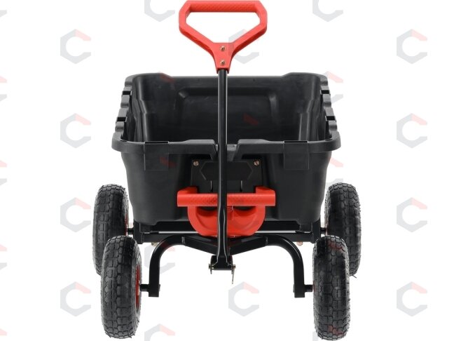 Sodo vežimėlis su savivarčiu XL 350 kg, 10 colių ratai (YT-86960) 4