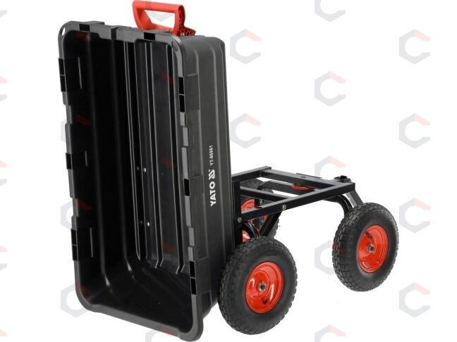 Sodo vežimėlis su savivarčiu XXL 550 kg, 13" ratai (YT-86961) 7 Sodo vežimėlis su savivarčiu XXL 550 kg, 13" ratai (YT-86961) 7