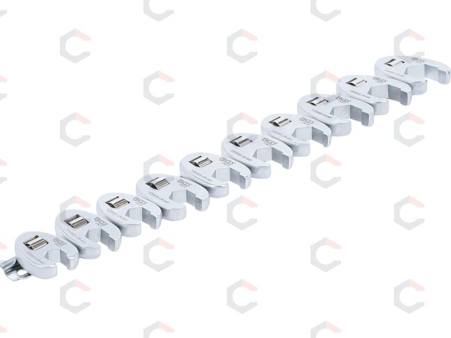 Šoninių raktų rinkinys | 10 mm (3/8") | 10 - 19 mm | 10 vnt. (1756)