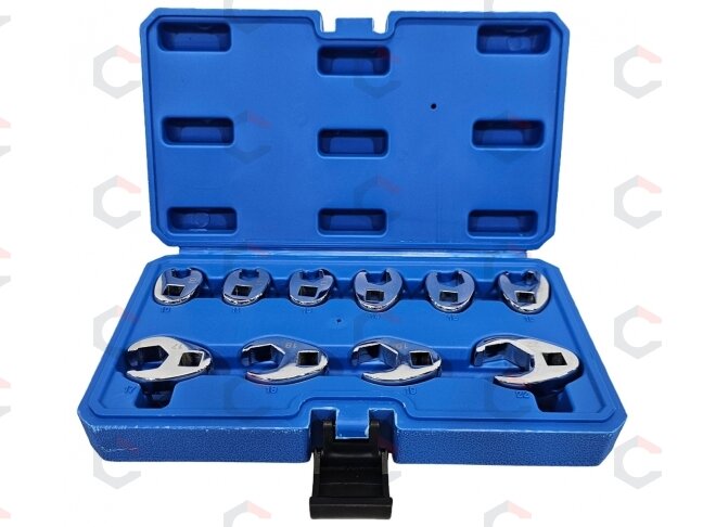 Šoninių adapterinių raktų rinkinys | 10 mm (3/8") | 10 - 22 mm | 10 vnt. (SK3922) 2 Šoninių adapterinių raktų rinkinys | 10 mm (3/8") | 10 - 22 mm | 10 vnt. (SK3922) 2