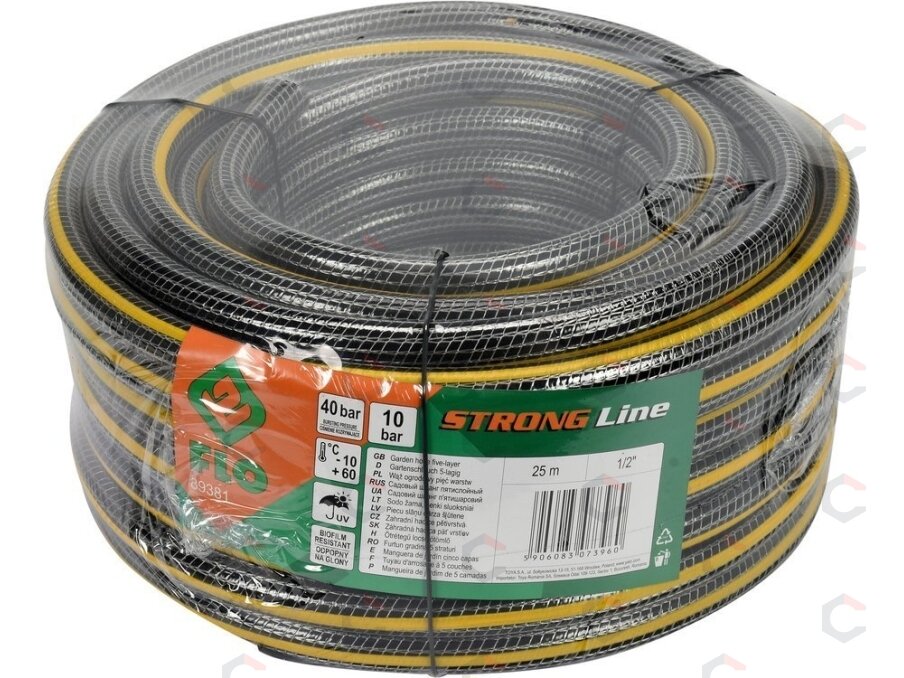 Sodo / laistymo žarna | 5 sluoksnių | 1/2" 25 m (89381) 2